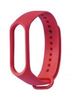سوار سيليكون لساعات شومي باند 3 و 4 لون أحمر