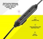 Dacom L15 Sport Bluetooth Earphone With HD Mic Cancelling Noise Black & Red Color - Image 5
