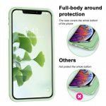 ⁦جراب خلفي لهاتف ابل ايفون اكس – اخضر⁩ - الصورة ⁦5⁩