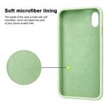 ⁦جراب خلفي لهاتف ابل ايفون اكس – اخضر⁩ - الصورة ⁦2⁩