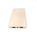 ⁦بيدو باور بنك 8000 ملي امبير فائق النحافة لون ذهبي⁩ - الصورة ⁦4⁩