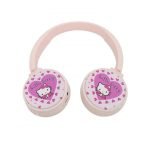 Hello kitty Wireless Bluetooth Headset - Microphone - FM Radio - Memory Card Slot - Foldable Compatible with mobile and computer