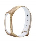Bracelet silicone for Xiaomi 3 & Xiaomi 4 Watch Band Wood Color