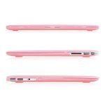 Protective Cover Ultra Thin Hard Shell 360 Protection For Macbook Air 13.3 inch Pink - Image 3