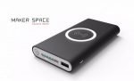 Qi Power Bank 10000mAh Wireless Charger Fast Charging for iPhone and Samsung Phone Black Color - Image 10