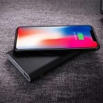 Qi Power Bank 10000mAh Wireless Charger Fast Charging for iPhone and Samsung Phone Black Color - Image 9