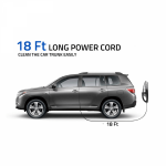 Car vacuum cleaner and cleaning seats, floors and hard and narrow places in the car Black - Image 6