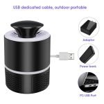 Mosquito Killer Net Trap Lamp with Electric Suction With USB Cable, 6 UV Lamps, Kills Harmful Insects Mosquitoes - Image 4