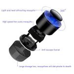 Mosquito Killer Net Trap Lamp with Electric Suction With USB Cable, 6 UV Lamps, Kills Harmful Insects Mosquitoes - Image 3