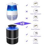 Mosquito Killer Net Trap Lamp with Electric Suction With USB Cable, 6 UV Lamps, Kills Harmful Insects Mosquitoes - Image 2
