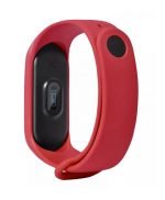 ⁦سوار سيليكون لساعات شومي باند 3 و 4 لون أحمر⁩ - الصورة ⁦4⁩