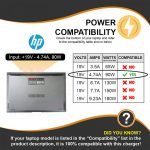 HP Adapter Power Charger Laptop High Quality 19V 4.74A - 90W-DC size 4.8*1.7 - Image 6