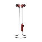 JP-81 Bluetooth Wireless Sport Sweat Resistant Earbuds Red Color