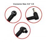Asus Laptop Charger 65W 19V 3.42A (Model: ADP-65DW A) Socket Size 5.5*2.5 mm for X450 X402C X452P X550V Ultrabook - Image 3