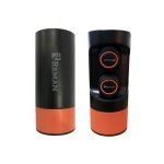 Reman Bluetooth Earphone Against Sweating With Sporty Charging Case Orange Color - Image 2