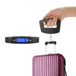 50kg 10g Mini Digital Hanging Luggage Fishing Weighing Hook Scale Portable LCD