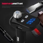 Fm Transmitter Car With Charger Car Mp3 Player Hands Free Car Kit – Dual Port USB Car Charger – TF Card - Image 9