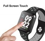 F9 Smart Watch Full Touch Screen, Massages & Calls Compatible with Android and iOS Black & Gray Color - Image 3