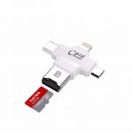 Micro SD Card Reader, 4 in 1 SD/TF Memory Card Reader