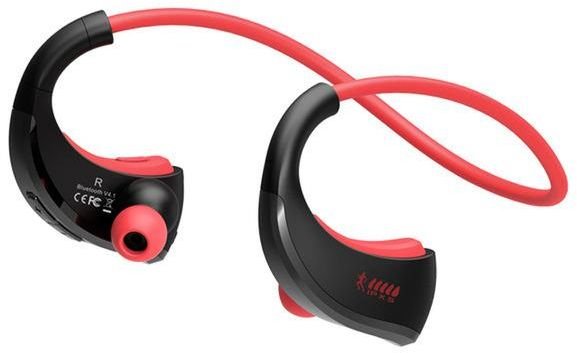item_XXL_30319574_94337814 Dacom G06 IPX5 Bluetooth Wireless Sport Sweat Resistant Earbuds Black & Red Color - Image 1