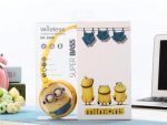 Minions Wireless Bluetooth Headset – Microphone – FM Radio – Memory Card Slot – Foldable Compatible with mobile and computer - Image 3