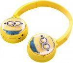 Minions Wireless Bluetooth Headset – Microphone – FM Radio – Memory Card Slot – Foldable Compatible with mobile and computer - Image 5