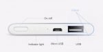 Xiaomi Power Bank 5000mAh Ultra Slim Silver Color - Image 5