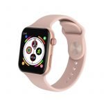 T500 Smart Watch Full Touch Screen, Massages & Calls Compatible with Android and iOS Gold Color