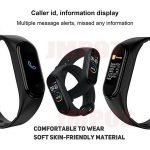 M4 Smart Watch Touch Screen Compatible with Android and iOS - Black - Image 10