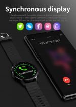 T4 Smart Watch Touch Screen Compatible with Android and iOS - Red - Image 4