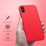 Back Cover For Iphone X - Red - Image 6