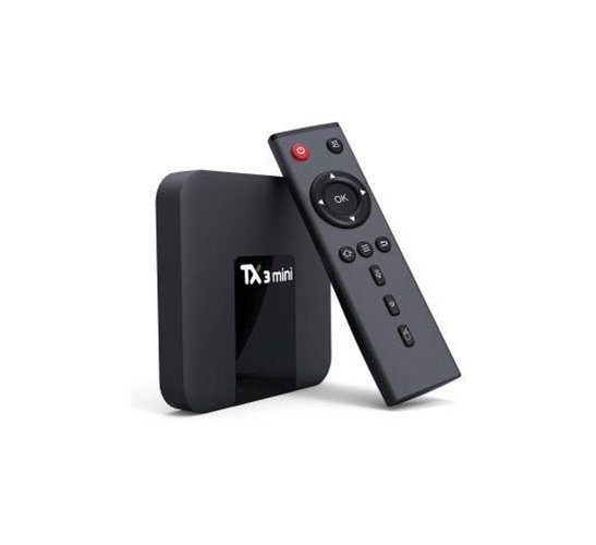 rtyikjd-6iy-1 Android Smart TV Box TX3mini 2GB / 16GB Android 7.1 Ultra 4K WiFi - LAN - Bluetooth - USB - HDMI - Card Slot - Image 1