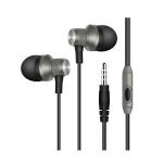 JP-30 Stereo Headset With Remote and Mic Black Color