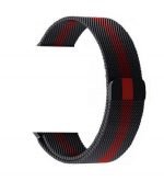 Magnetic Bracelet Stainless Steel 42mm For Apple Watch Black & Red Color