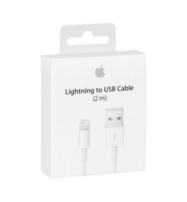 كابل 2 متر يو اس بي لايتنينج من ابل