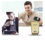 UKELILI UK-890 Single Wireless Bluetooth Earphone for IPhone & Andriod Gold Color - Image 2