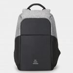 Bag Back for Laptop with USB charging port Anti Theft & Water Gray & Black Color
