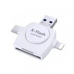 X Flash Drive 3.0 Multi Card Reader – White