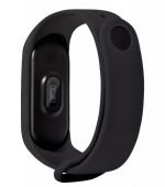Bracelet silicone for Xiaomi 3 & Xiaomi 4 Watch Band Black Color - Image 3