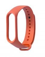 ⁦سوار سيليكون لساعات شومي باند 3 و 4 لون اورنج⁩ - الصورة ⁦2⁩