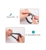 ⁦سوار مغناطيسي لساعات شومي باند 3 و 4 لون ذهبي⁩ - الصورة ⁦2⁩