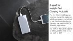 Xiaomi Power Bank 10000mAh Ultra Slim 2 USB Ports Silver Color - Image 2