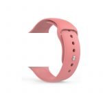 Bracelet silicone 38mm For Apple Watch Light Pink Color
