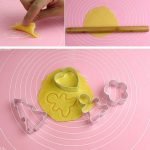 Silicone Baking Mat & Pizza - 45 x 64 cm - Pink - Image 7