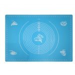 Silicone Baking Mat & Pizza - 45 x 64 cm - Blue