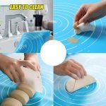 Silicone Baking Mat & Pizza - 50 x 70 cm - Blue - Image 7