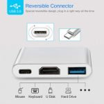 USB-C to HDMI Adapter 4K with USB 3.0 Port and USB C Charging Port Compatible for MacBook - HC-04B - Image 11