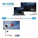 USB-C to HDMI Adapter 4K with USB 3.0 Port and USB C Charging Port Compatible for MacBook - HC-04B - Image 9