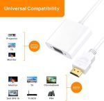 ⁦محول من اتش دي ام اي الي فيجا 1080 بيكسل - أبيض⁩ - الصورة ⁦4⁩