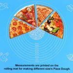 Silicone Baking Mat & Pizza - 50 x 70 cm - Blue - Image 3